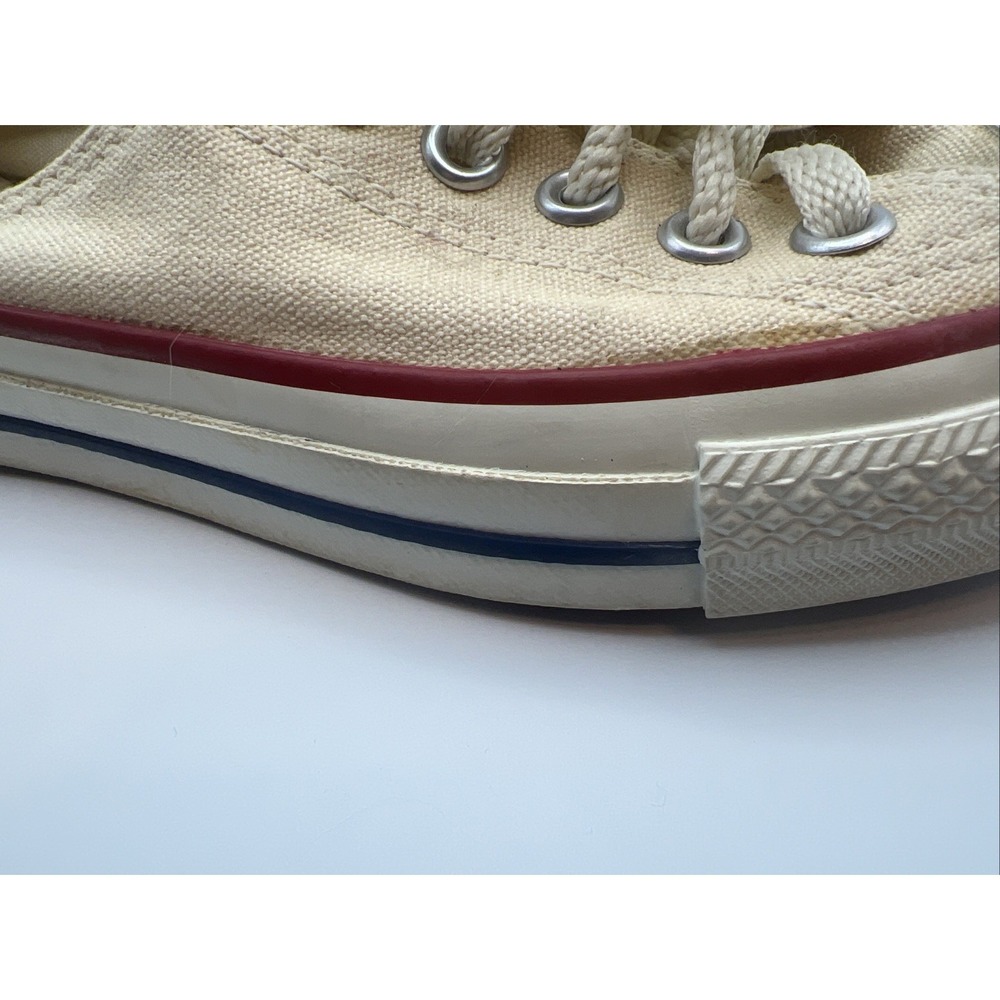 VTG Converse ALL☆Star Mule w/Laces Cream/White 1H672 US: Men's 5/Women's 7 EUC - Picture 11 of 11